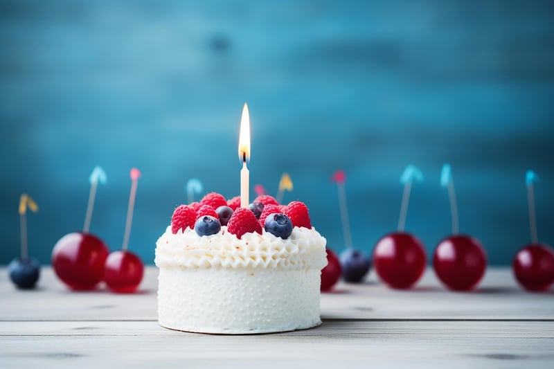 Ocean Blue Velvet Cake