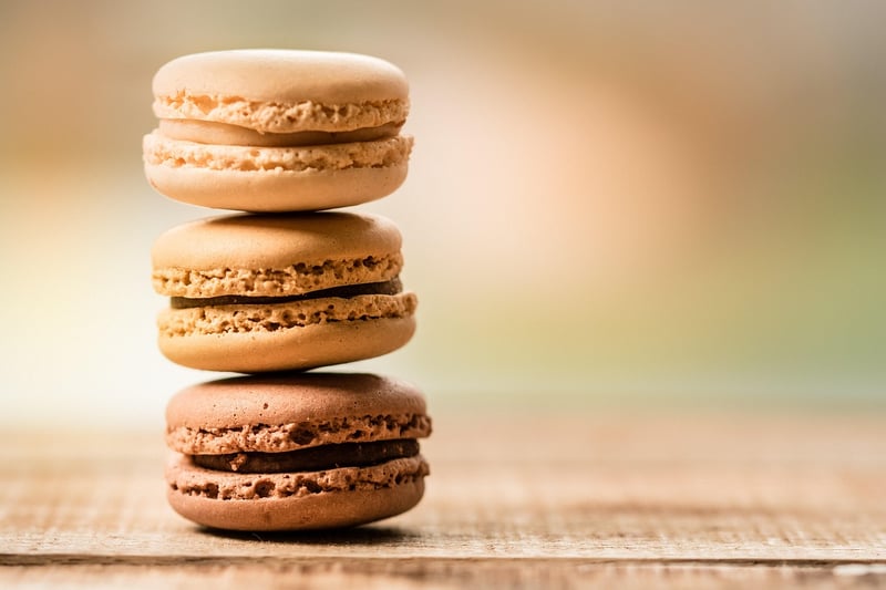 Seashell Macarons